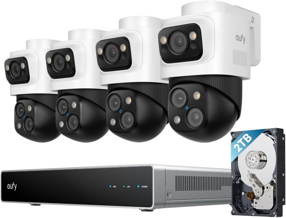 imageeufy PoE NVR Security System S4 Max  4 PoE Cam S4 AddOns