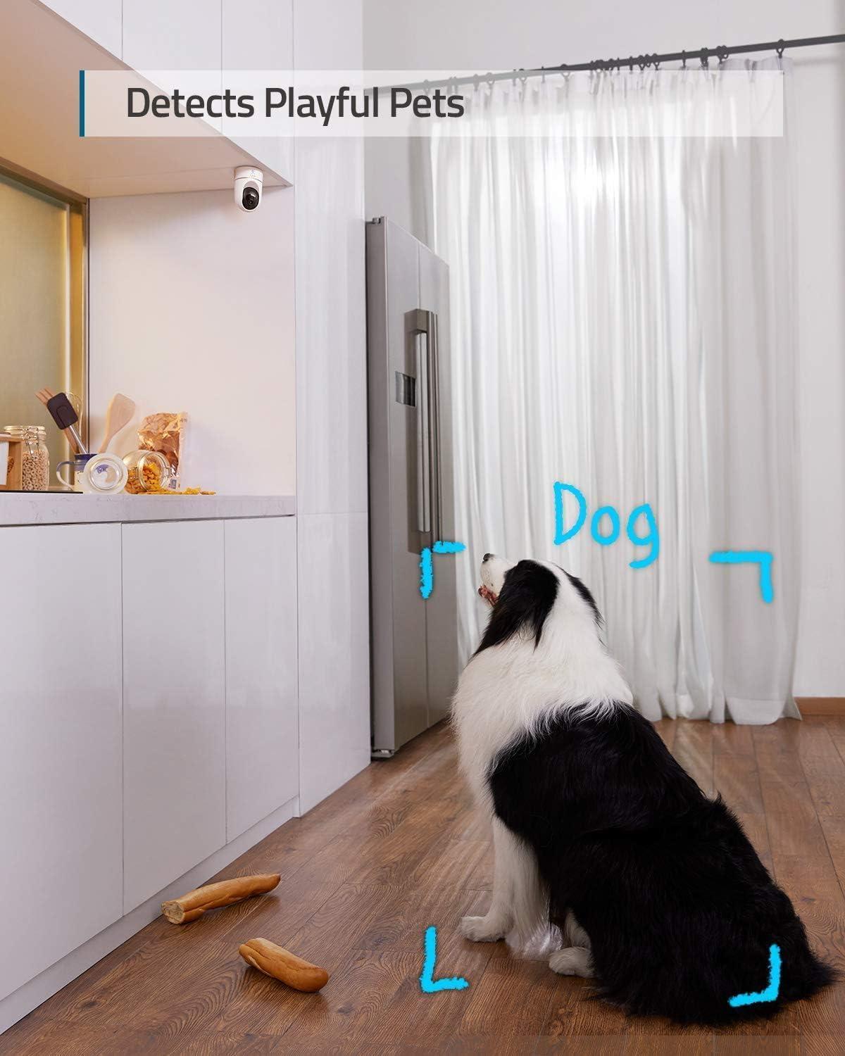 imageeufy Security 2K Indoor Cam Pan ampamp Tilt 2Cam Kit Plugin Security Indoor Camera with WiFi IP Camera Human ampamp Pet AI Voice Assistant CompatibilityHomeBase Not Required Renewed