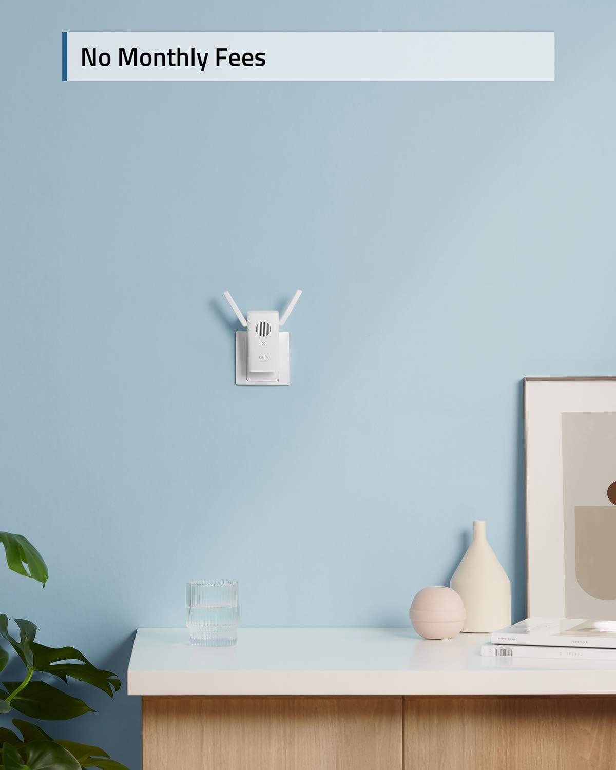 imageeufy Security Battery Video Doorbell C210 Kit 1080p No Subscription WiFi 120Day Battery Life AI Detection 2Way Audio Remote Monitoring