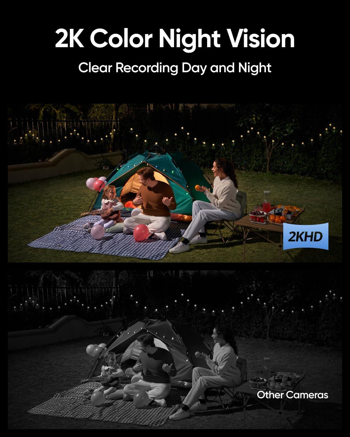 imageeufy Security Solar Wall Light Cam S120Solar Security CameraWireless Outdoor Camera Forever PowerMotion Activated LightAI DetectionIP65 WaterproofSpotlightNo Monthly Fee Renewed