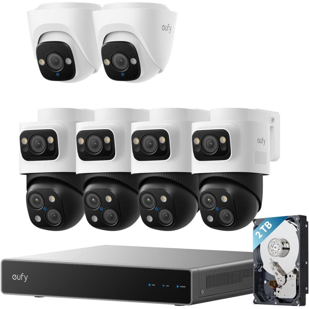 imageeufy PoE NVR Security System S4 Max  2 PoE Cam E41 AddOns