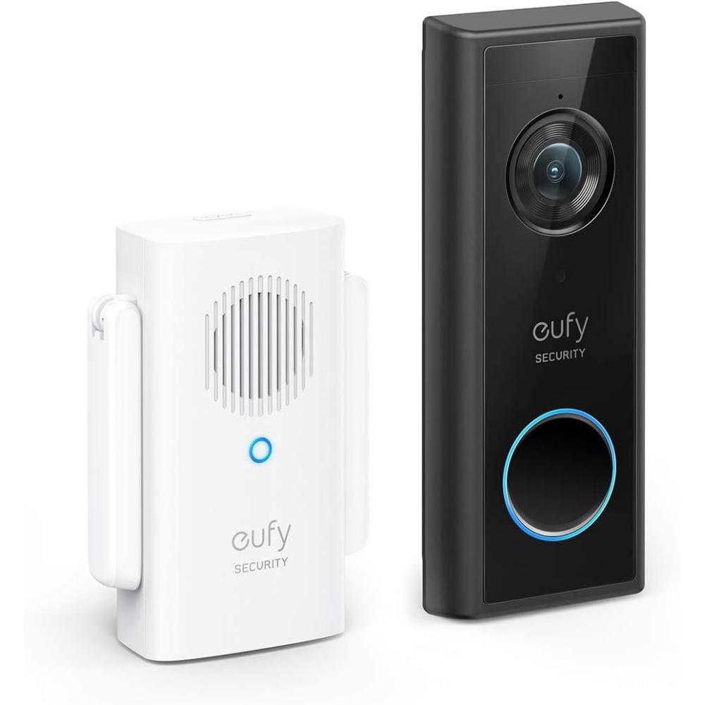 imageeufy Security Battery Video Doorbell C210 Kit 1080p No Subscription WiFi 120Day Battery Life AI Detection 2Way Audio Remote Monitoring