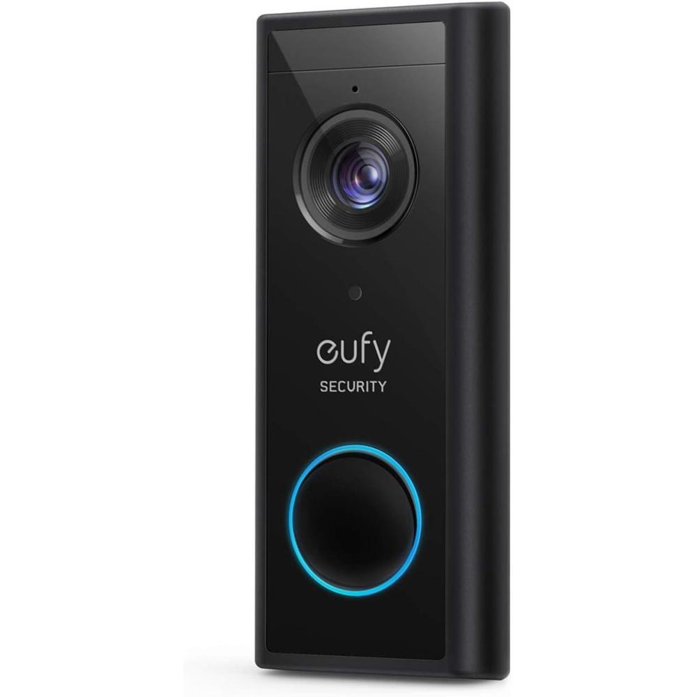 imageeufy Security Wireless Video Doorbell S220 Addon with 2K Resolution Video Easy SelfInstallation Enhanced Home Security CostEffective Compatible with HomeBase 1 2 3 E