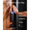 imageeufy FamiLock S3 Pack with Smart Display Smart Lock with Palm Vein Recognition Keyless Entry Door Lock for Front Door 3in1 WiFi Keypad Deadbolt 2K HDR Camera Doorbell ANSIBHMA Grade
