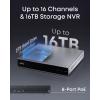 imageeufy Network Video Recorder S4 for Home Security Cameras 8CH Up to 16CH Local AI Agent Smart Video Search 2 TB HD Up to 16 TB 247 Recording Only Works with eufy PoE Cams and Devices