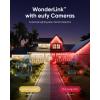 imageeufy Permanent Outdoor Lights E22 50ft with 30 TripleLED Lights Smart RGBWW Daily and Holiday Up to IP67 Waterproof AI Lighting Themes for Halloween Christmas BlackWhite