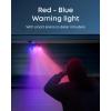 imageeufy PoE Bullet Security Camera E40 NVR Add On Cam 4K UHD 122 FOV F16 Color Night Vision 247 Recording HumanVehiclePet AI Detection Red and Blue Strobe Plug and PlayBullet Addon Cam