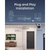 imageeufy PoE Bullet Security Camera E40 NVR Add On Cam 4K UHD 122 FOV F16 Color Night Vision 247 Recording HumanVehiclePet AI Detection Red and Blue Strobe Plug and PlayBulletPTZ Addon Cam
