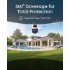 imageeufy PoE Bullet Security Camera E40 NVR Add On Cam 4K UHD 122 FOV F16 Color Night Vision 247 Recording HumanVehiclePet AI Detection Red and Blue Strobe Plug and PlayBulletPTZ Addon Cam
