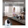 imageeufy Security 2K Indoor Cam Pan ampamp Tilt 2Cam Kit Plugin Security Indoor Camera with WiFi IP Camera Human ampamp Pet AI Voice Assistant CompatibilityHomeBase Not Required Renewed