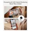 imageeufy Security Baby Monitor E21 AddOn Camera 4K UHD Resolution 330 Pan and 60 Tilt 8 Zoom Night Vision 5000mAh Builtin Battery ANR