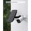 imageeufy Security Certified eufyCam Solar Panel Compatible with eufyCam Continuous Power Supply 26W Solar Panel IP65 Weatherproof BlackBlack