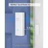 imageeufy Security Entry Sensor Detects Opened and Closed Doors or Windows Door Monitoring Sends Alerts Triggers Siren 2Year Battery Life Indoor Use Only Requires HomeBase 247 Monitoring Optional