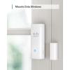 imageeufy Security Entry Sensor Detects Opened and Closed Doors or Windows Door Monitoring Sends Alerts Triggers Siren 2Year Battery Life Indoor Use Only Requires HomeBase 247 Monitoring Optional