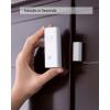 imageeufy Security Entry Sensor Detects Opened and Closed Doors or Windows Door Monitoring Sends Alerts Triggers Siren 2Year Battery Life Indoor Use Only Requires HomeBase 247 Monitoring Optional
