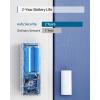 imageeufy Security Entry Sensor Detects Opened and Closed Doors or Windows Door Monitoring Sends Alerts Triggers Siren 2Year Battery Life Indoor Use Only Requires HomeBase 247 Monitoring Optional
