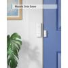 imageeufy Security Entry Sensor Detects Opened and Closed Doors or Windows Door Monitoring Sends Alerts Triggers Siren 2Year Battery Life Indoor Use Only Requires HomeBase 247 Monitoring Optional