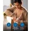 imageeufy Security Original 24mm Flange 2Pack Replacement Accessories for Wearable Breast Pump E20S1S1 Pro HeatFlow Technology FoodGrade Silicone Durable Comfortable Ergonomic FitE20S1S1 Pro Flange 24mm2