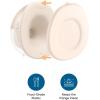imageeufy Security Original 24mm Flange 2Pack Replacement Accessories for Wearable Breast Pump E20S1S1 Pro HeatFlow Technology FoodGrade Silicone Durable Comfortable Ergonomic FitE20E10S1S1 Pro Dust Cover2