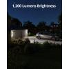 imageeufy Security S100 Wired Wall Light Cam 2Pack Security Camera Outdoor 2K Camera with 1200 Lumen Light Color Night Vision Motion Activated Light AI Smart Detection IP65 Waterproof