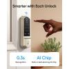 imageeufy Security Smart Lock C220 with Handleset Fingerprint Keyless Entry Door Lock Builtin WiFi App Remote Control Front Door Deadbolt 8 Months Battery IP53 Waterproof BHMA CertifiedNickel