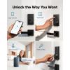 imageeufy Security Smart Lock C30 Keyless Entry Door Lock Builtin WiFi Keypad Deadbolt for Front Door No Bridge Required Easy Installation App Remote Control Reliable Power BHMA Grade 3 NickelBlack