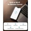 imageeufy Security Smart Lock C30 Keyless Entry Door Lock Builtin WiFi Keypad Deadbolt for Front Door No Bridge Required Easy Installation App Remote Control Reliable Power BHMA Grade 3 NickelBlack