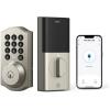 imageeufy Security Smart Lock C30 Keyless Entry Door Lock Builtin WiFi Keypad Deadbolt for Front Door No Bridge Required Easy Installation App Remote Control Reliable Power BHMA Grade 3 NickelNickel