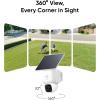 imageeufy Security SoloCam E30 Security Cameras Wireless Outdoor Solar Camera Outdoor Wireless 360 Pan AI Tracking 2K Clarity No Monthly Fee1 pack