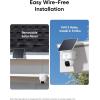 imageeufy Security SoloCam E30 Security Cameras Wireless Outdoor Solar Camera Outdoor Wireless 360 Pan AI Tracking 2K Clarity No Monthly Fee2 Pack