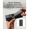 imageeufy Security Video Doorbell Camera C31Extra Rechargeable Battery Pack2K FHDDual Power OptionsLive Video Call247 RecordingHuman and Motion DetectionHomeBase S380 CompatibleNo Monthly FeeBattery or Wired Doorbell  Extra Battery