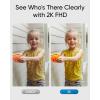 imageeufy Security Video Doorbell Camera C31Extra Rechargeable Battery Pack2K FHDDual Power OptionsLive Video Call247 RecordingHuman and Motion DetectionHomeBase S380 CompatibleNo Monthly FeeBattery or Wired Doorbell