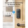 imageeufy Security Video Smart Lock S330 3in1 CameraDoorbellFingerprint Keyless Entry Door Lock Smart WiFi Deadbolt for Front Door App Remote Control SD Card Required Chime IncludedVideo Lock