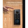 imageeufy Security Video Smart Lock S330 3in1 CameraDoorbellFingerprint Keyless Entry Door Lock Smart WiFi Deadbolt for Front Door App Remote Control SD Card Required Chime IncludedVideo LockChime