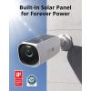 imageeufy Security eufyCam S330 eufyCam 3 4Cam Kit Security Camera Outdoor Wireless 4K with Integrated Solar Panel Face Recognition AI Expandable Local Storage Spotlight No Monthly Fee2Cam Kit