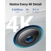 imageeufy Security eufyCam S330 eufyCam 3 4Cam Kit Security Camera Outdoor Wireless 4K with Integrated Solar Panel Face Recognition AI Expandable Local Storage Spotlight No Monthly Fee3 Camera Kit