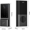 imageeufy Smart Lock E31 Fingerprint Keyless Entry Door Lock with Apple Home Ecosystem for Front Door or Back Supports Matter Apple Home Alexa Google 10000mAh Battery Auto LockMatter  WiFi  Fingerprint  10000mAh battery