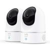 imageeufy Security 2K Indoor Cam Pan ampamp Tilt 2Cam Kit Plugin Security Indoor Camera with WiFi IP Camera Human ampamp Pet AI Voice Assistant CompatibilityHomeBase Not Required Renewed