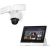 imageeufy Security Camera Floodlight Camera E340 Wired with Smart Display E10 Security Camera Outdoor 360 PTZ 247 Recording 2000 LM Motion Detection Builtin Siren Dual Cam No Monthly Fee