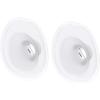 imageeufy Security Original 24mm Flange 2Pack Replacement Accessories for Wearable Breast Pump E10 FoodGrade Soft Silicone Durable Comfortable Ergonomic Fit