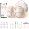 imageeufy Security Original 24mm Flange 2Pack Replacement Accessories for Wearable Breast Pump E20S1S1 Pro HeatFlow Technology FoodGrade Silicone Durable Comfortable Ergonomic FitBreast Pump S1 Pro