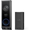 imageeufy Security Video Doorbell E340 Battery Powered Uninterrupted Use with Rechargeable Battery Dual Cameras 2K Full HD No Monthly FeeBattery or Wired Doorbell  Extra Battery