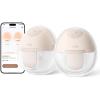 imageeufy Security Wearable Breast Pump E10 HandsFree Electric Breast Pump with App Control Personalized Smart Rhythm Hospital Grade Suction for More Milk Portable LeakProof ampamp UltraQuietBreast Pump E10