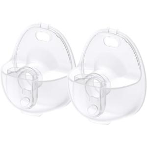 imageeufy Security Original 24mm Flange 2Pack Replacement Accessories for Wearable Breast Pump E20S1S1 Pro HeatFlow Technology FoodGrade Silicone Durable Comfortable Ergonomic FitE20S1S1 Pro Container2
