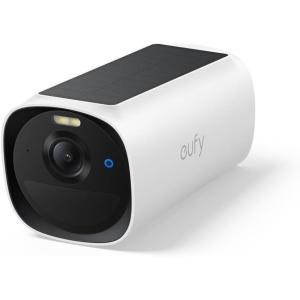 imageeufy Security eufyCam E40 2Cam Kit HomeBase 2 Outdoor Wireless Solar Security Camera 2K Resolution with Integrated Solar Panel MaxColor Night Vision Local Storage No Monthly FeeAddon Cam