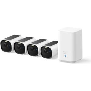 imageeufy Security eufyCam E40 4Cam Kit HomeBase 2 Outdoor Wireless Solar Security Camera