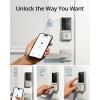 imageeufy Security Smart Lock C210 WiFi Deadbolt with Keyless Entry Touchscreen Keypad Easy Installation and Remote App Control No Bridge Needed New NickelNickel