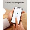 imageeufy Security Smart Lock C210 WiFi Deadbolt with Keyless Entry Touchscreen Keypad Easy Installation and Remote App Control No Bridge Needed New NickelBlack
