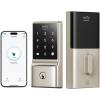 imageeufy Security Smart Lock C210 WiFi Deadbolt with Keyless Entry Touchscreen Keypad Easy Installation and Remote App Control No Bridge Needed New NickelNew Nickel