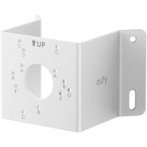 imageeufy Corner Mount Bracket T870B Metal Outdoor Adapter for All eufy PoE Cameras and Select WiFi Outdoor Cameras Expands Surveillance Coverage Easy Installation